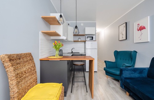 West Pomeranian Voivodeship Apartment | Potulicka Yellow Studio
