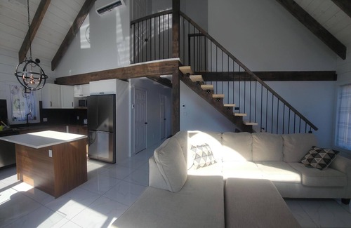 Alma Ski Chalet | Pour 6 personnes, Lac Saint-Jean : Quai-spa-kayaks