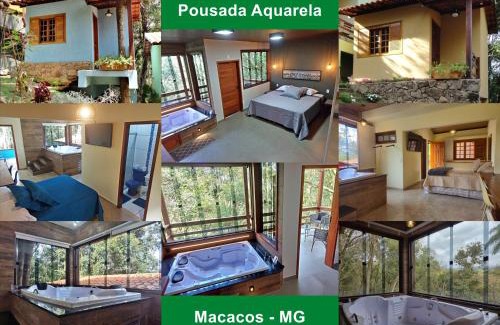 Sao Sebastiao das Aguas Claras Hotel | Pousada Aquarela - Macacos