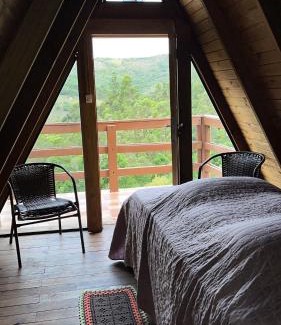 Munhoz Cabin | Pousada Pedra da Mata chalés na montanha