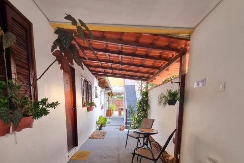 Jardim Rio da Praia House | Pousada Recanto dos Mares-Chalés e suites-próximo do SESC Bertioga-SP