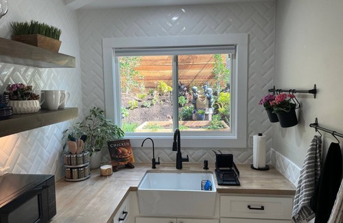 Poway Apartment | Poway's Paradise Escape: Stunning Garden, Outdoor Fireplace, Prime SD Location!