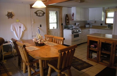 Wetmore Cabin | Powell Shores Lodge furnished home on private lake