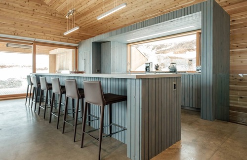 Powder Mountain House | PowMow! Top of World View-Winter Fun at Powder Mountain