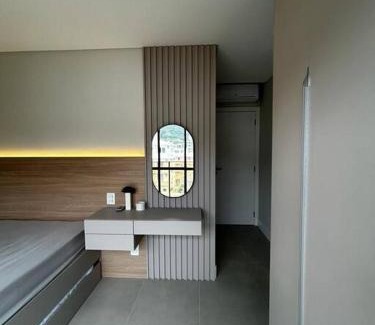 Governador Celso Ramos Apartment | Praia de Palmas Apto Novo, Vista para o mar.