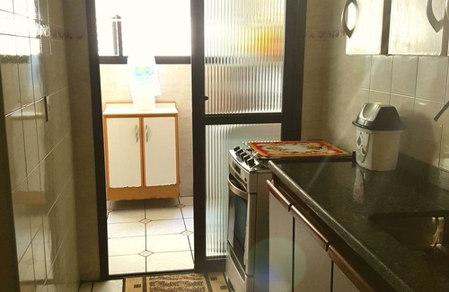 Canto do Forte Apartment | PRAIA GRANDE APARTMENT - CANTO FORTE - PRIVATE BARBECUE WITH WIFI