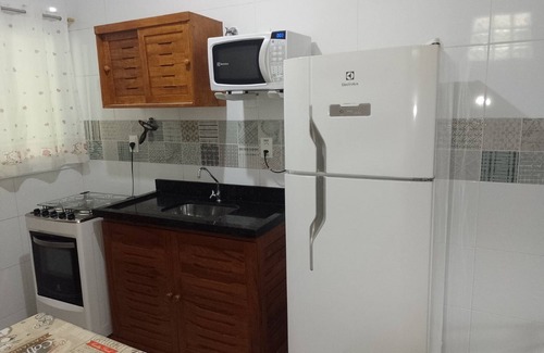 Tabatinga Apartment | Praialar Apt, full kitchen, furnished, 700 meters from the beach.