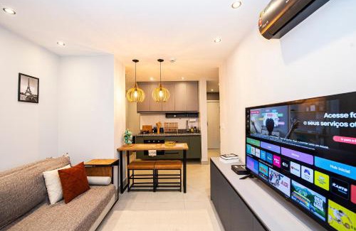 Aparecida Apartment | Praiamar Shoppping ao Lado, Praia a Poucos Passos