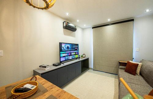 Aparecida Apartment | Praiamar Shoppping ao Lado, Praia a Poucos Passos