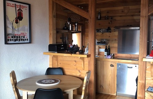 Pra Loup Apartment | PRALOUP 1500 Charming duplex 70 m2 in chalet - magnificent view - sleeps 6