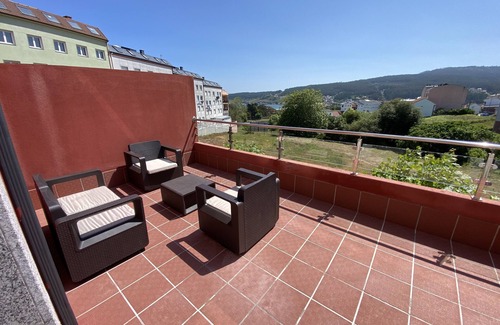 Laxe Apartment | PreaMar Spacious apartment with sunny terrace and open views