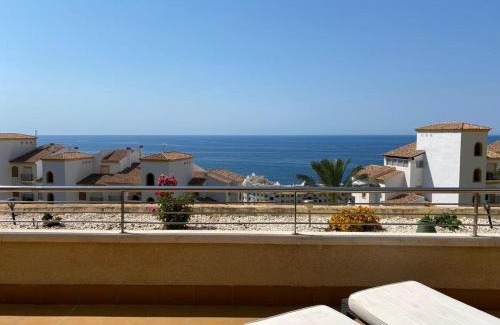 Pueblo Mascarat Apartment | Precioso apartamento con piscina, vistas a mar