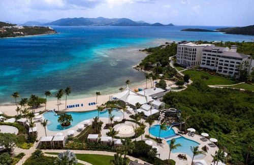 Nazareth Apartment | Premier top floor location at tropical paradise Ritz Carlton Residence's.