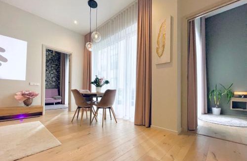 Tatari Apartment | Premium 2 bedroom central home with ground floor terrace and a personal little cinema