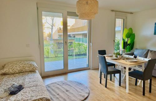 Wiener Neudorf Apartment | Premium Apartment mit Garten nähe SCS