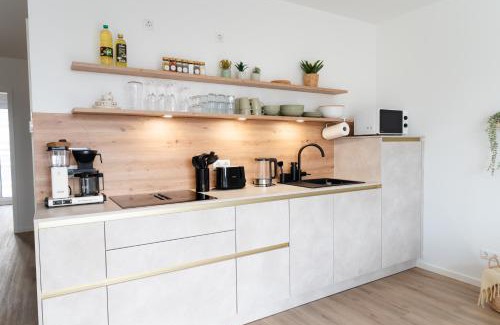 Kleinzschocher Apartment | Premium-Apartment mit Balkon - Perfekt für Familien, Gruppen und Geschäftsreisende - ZAYA STAYS