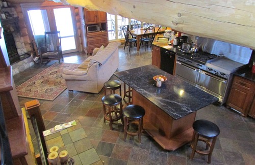 Rusk County Cabin | Premium log home on 600+ private wooded acres with private lake and waterfront