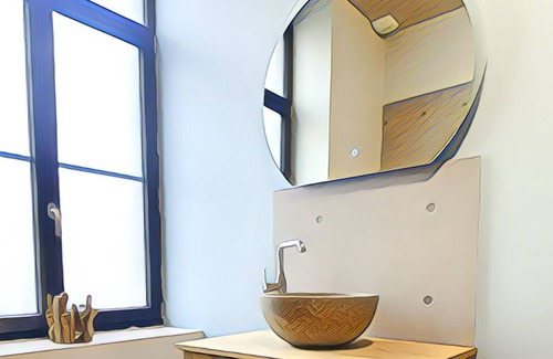 Lieu-Saint-Amand House | Premium room "La Plage" - Manoir du Monde