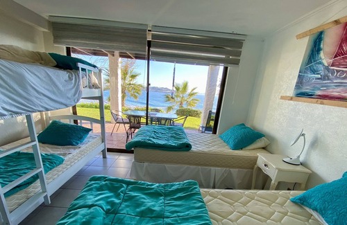 Tongoy Apartment | Premium sailboat harbor / front line with garden