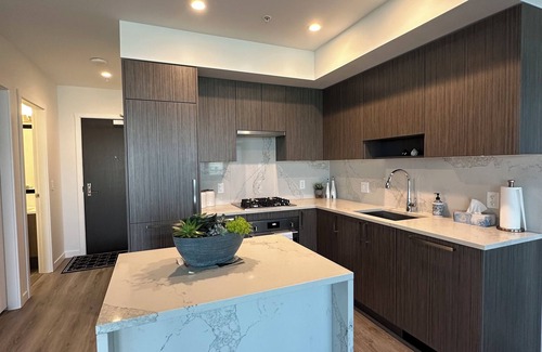 Surrey Apartment | Prestigious 2BR Penthouse: Iconic City Views