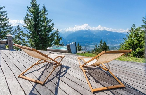 Crans-Montana Ski Chalet | Prestigious chalet at the start of all hikes and access to Crans Montana