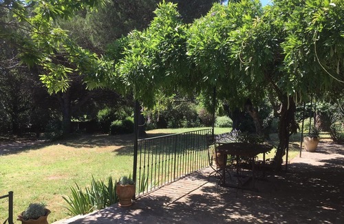 La Garde-Freinet Apartment | Pretty apartment with pool in stunning stone house in large quiet garden