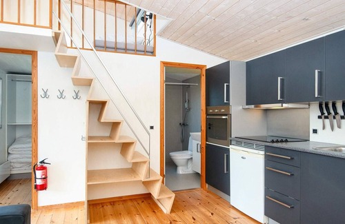 Aabenraa House | Pretty cabin in camping resort
