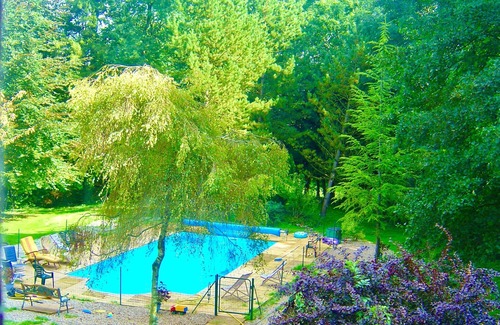 Grandcourt Cottage | Pretty Cottage in grounds of Chateau with heated pool