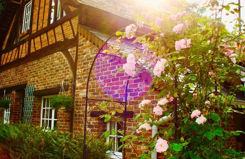 Grandcourt Cottage | Pretty Cottage in grounds of Chateau with heated pool
