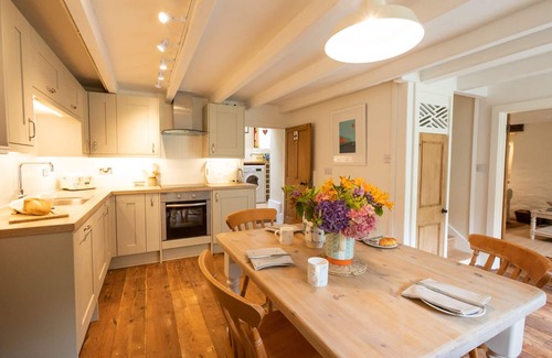 Solva Cottage | 'Pretty Cottage', with riverside garden. Peaceful But Central Location, in Solva