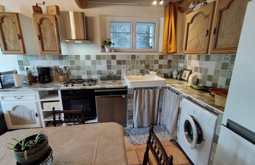 Bourg-Saint-Andeol House | Pretty sunny village house with view and garden