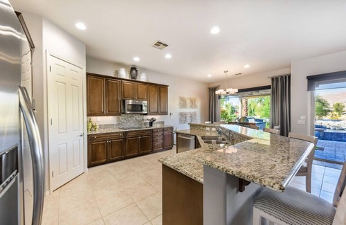Indio House | Prime dates are booking fast! Beautiful Private Pool with an Island View