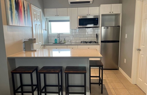 Point Pleasant Beach Condo | Prime Location, Steps from Beach, 2 BR, 1 BA with onsite parking spot