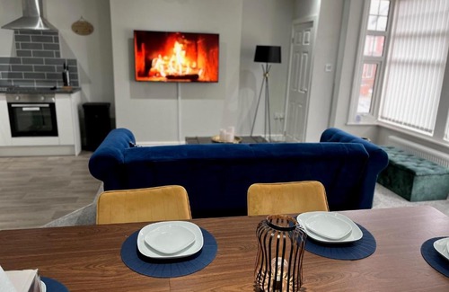 Blackpool Town Center Apartment | Prime Location 2 Bed Apartment in Blackpool