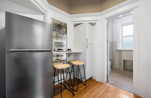 Upper Manhattan Apartment | Prime Location 2BDR Loft: Patio, Steps to Subway