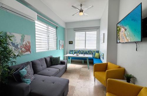 Santurce Apartment | Prime Location at Condado Beach 3br 2 ba - Apt 1