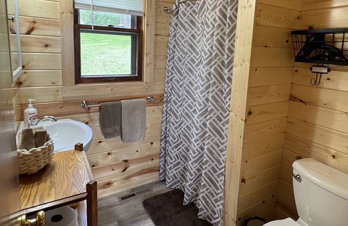 Girard Cabin | Pristine 3BR on a great fishing & recreation lake. Water toys & boat available!