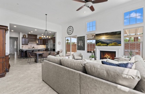La Quinta House | Privacy and Mountain View Pool Home in PGA Signature! All the amenities!