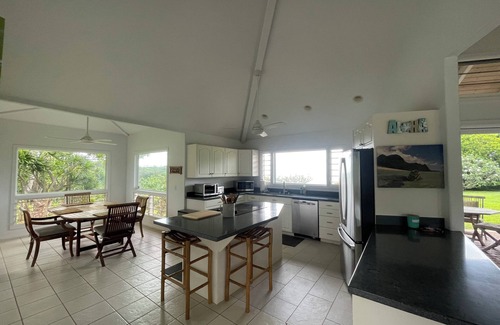 Kilauea House | Privacy, Beach, Hot Tub and Ocean Views. TVNC#4284