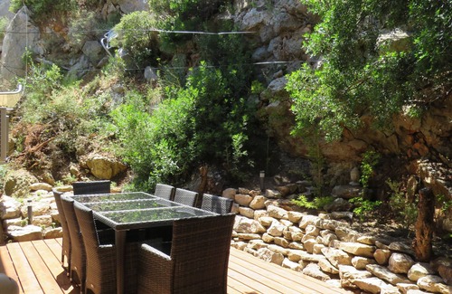 Villeseque-des-Corbieres Apartment | Private River Swimming with stunning views and hot tub