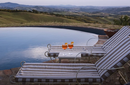 Cinigiano Villa | Private Villa with Pool, Garden, Panoramic Terraces - 360° Maremma View