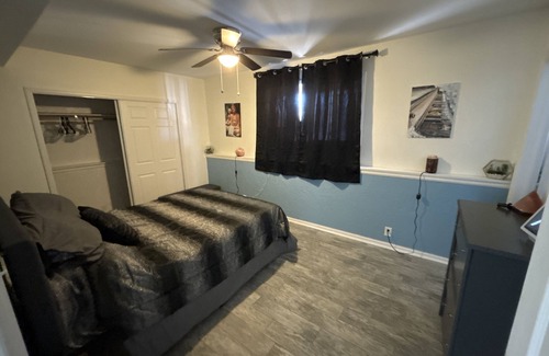 Rustic Hills House | Private 1 bedroom guest suite with private living room, laundry, & kitchenette