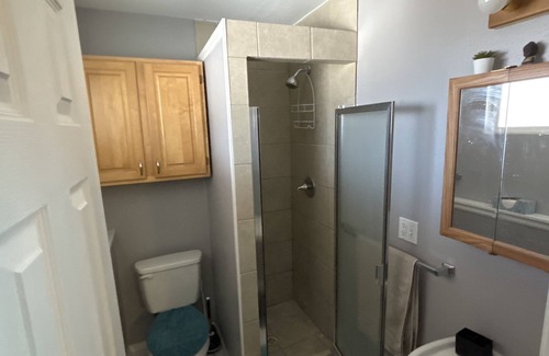 Rustic Hills House | Private 1 bedroom guest suite with private living room, laundry, & kitchenette