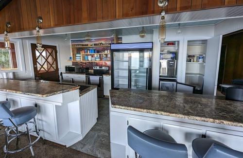 Silver Lake Resort | Private 100' Beachfront: Amazing Views, Pontoon Boat, Kayaks, Paddleboad