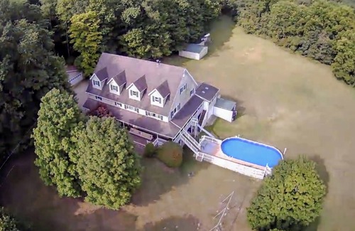 Saint Marys  Saint Joseph County House | Private 12 bedroom home with pool and pickleball!