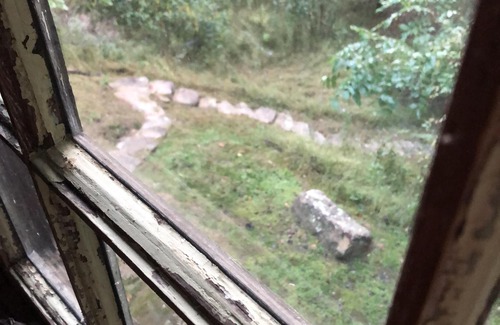 Independence Cottage | PRIVATE 150FT WATERFALL RIGHT OFF DECK! Rustic, Asian inspired.