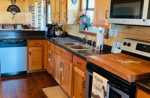Midlothian Cabin | Private 165 Ac. Retreat with Lake Front Log Cabin