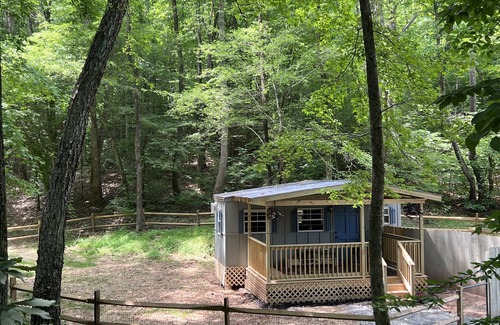 Rutherfordton Cabin | Private 1BR Cabin With Fenced In Dedicated Yard