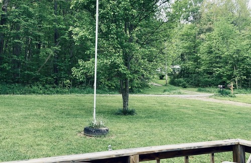 New Rumley House | Private 2 bedroom home on nearly 8 acres. Sits within 15 minutes of 3 lakes.