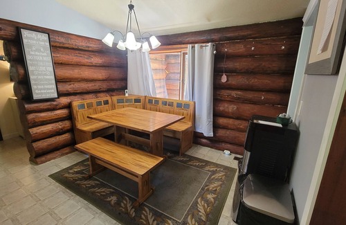 Regional District of Fraser-Fort George House | Private 5 Acre Campsite Setting with Rustic Log Cabin